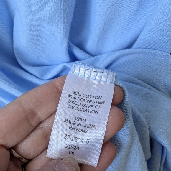 Roamans Floral Embellished Sequin Oversized Tunic - Size 22/24 - Picture 5 of 5